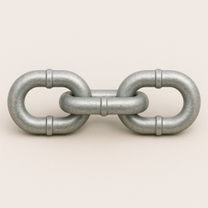 Цепь круглозвенная с буртиком Б2-10х65 в наличии в Рязани