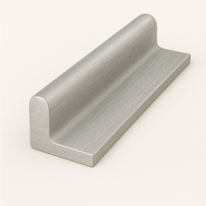 Дюралевый полособульб 3,5х14х50 мм Д16 несимметричный в наличии в Рязани