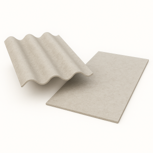 Плоский шифер непрессованный 6х1120х1200 мм в наличии в Рязани