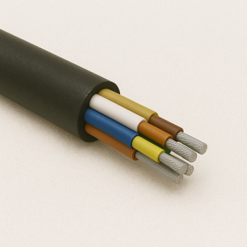 Провод контрольный ПВС 3х0,5 белый в наличии в Рязани