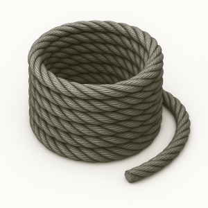 Канат тройной свивки ЛК-Р 68,5 мм ГОСТ 3089-80 в наличии в Рязани