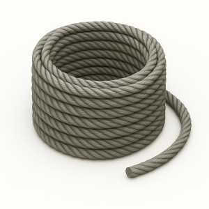 Канат двойной свивки ЛК-3 9,5 мм ГОСТ 7667-80 в наличии в Рязани