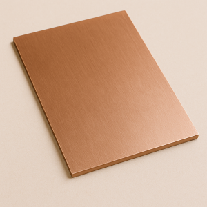 Бронзовый лист 0,32 мм БрБ2 в наличии в Рязани