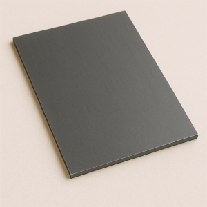 Анодированный лист серебряный декорированный 0,4х1000х2500 мм в наличии в Рязани