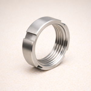 Гайка шлицевая AISI 304 DIN 11851 DN 10 в наличии в Рязани