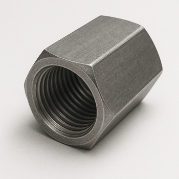 Гайка соединительная хромированная 40ХН М16 мм DIN 6334 в наличии в Рязани