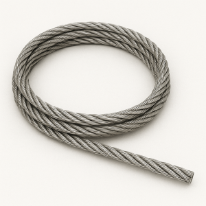 Трос нержавеющий авиационный 6,8 мм ЛК-О 6х19(1+6+12)+1х19(1+6+12) ГОСТ 2172-80 в наличии в Рязани