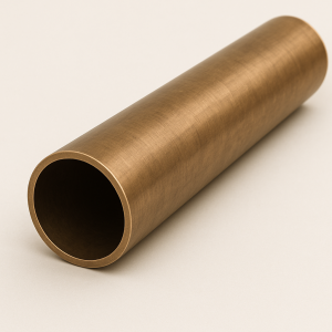 Бронзовая труба прессованная 45 мм БрАЖМц10-3-1.5 ГОСТ 1208-2014 в наличии в Рязани
