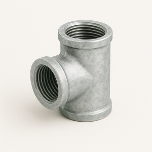 Тройник оцинкованный приварной ДУ 20 в наличии в Рязани