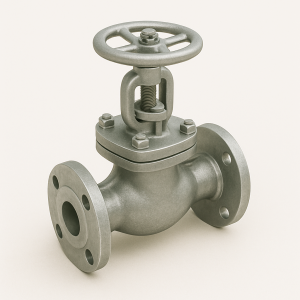 Стальной клапан запорный сальниковый фланцевый ДУ 100 РУ 40 ГОСТ 9697-87 в наличии в Рязани