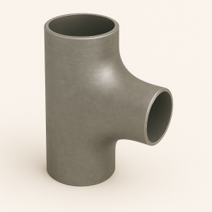 Стальной тройник бесшовный приварной переходной ДУ 125 ГОСТ 17376-2001 в наличии в Рязани