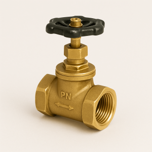 Клапан обратный латунный муфтовый пружинный ДУ 25 в наличии в Рязани