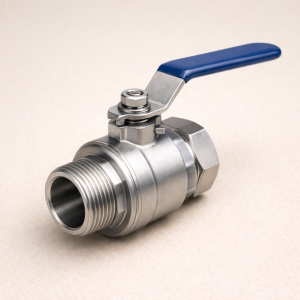 Кран шаровой 3-ходовой AISI 316L 1 1/2" ВР/ВР/ВР в наличии в Рязани