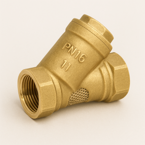 Латунный фильтр сетчатый резьбовой ДУ 20 РУ 25 ГОСТ 15527-2004 в наличии в Рязани