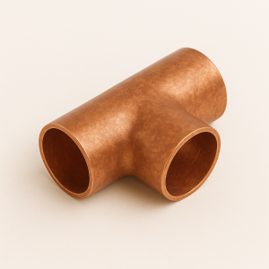 Тройник медный для высокотемпературной пайки 108 мм М1р ГОСТ 32590-2013 в наличии в Рязани