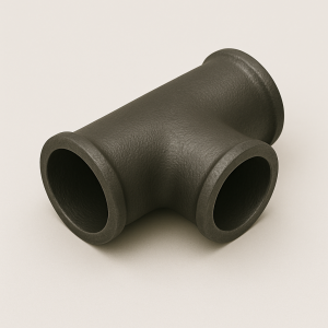 Чугунный тройник раструб-фланец 400 мм в наличии в Рязани