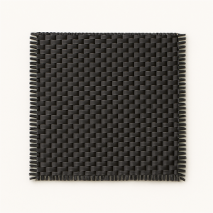 Углеродная ткань 320 г/м2 twill/саржа 1 м в наличии в Рязани